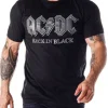 Acdc Back In Black T-Shirt - Sort^Urban Classic Discount