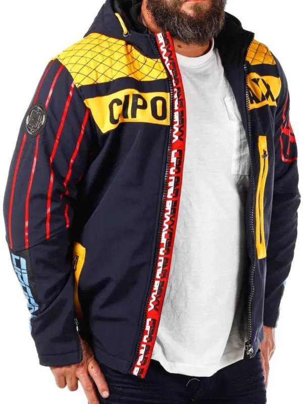 Advance Jakke - Morkebla^Cipo & Baxx Best Sale