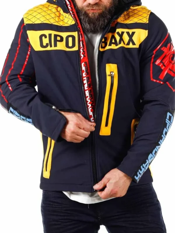 Advance Jakke - Morkebla^Cipo & Baxx Best Sale