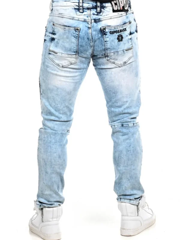 Aldous Jeans - Lyseblå^Cipo & Baxx New