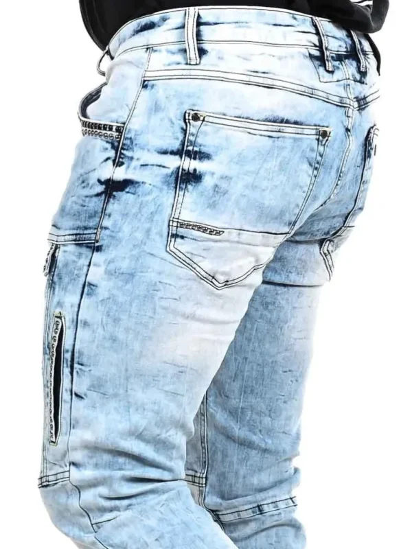 Aldous Jeans - Lyseblå^Cipo & Baxx Outlet