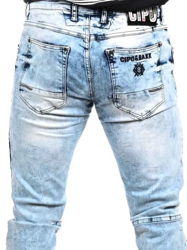 Aldous Jeans - Lyseblå^Cipo & Baxx Outlet