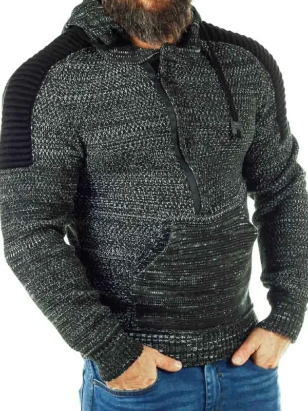 Artemis Hoodie - Sort/Petrol^Rusty Neal Sale