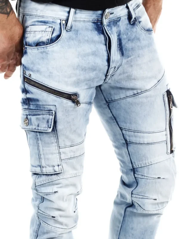 Atreus Jeans - Lyseblå^Cipo & Baxx Outlet