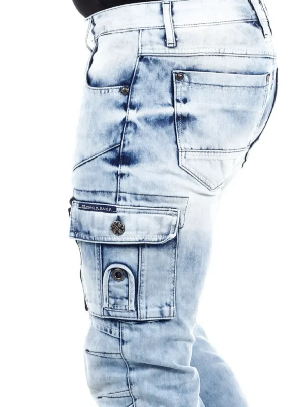 Atreus Jeans - Lyseblå^Cipo & Baxx Outlet