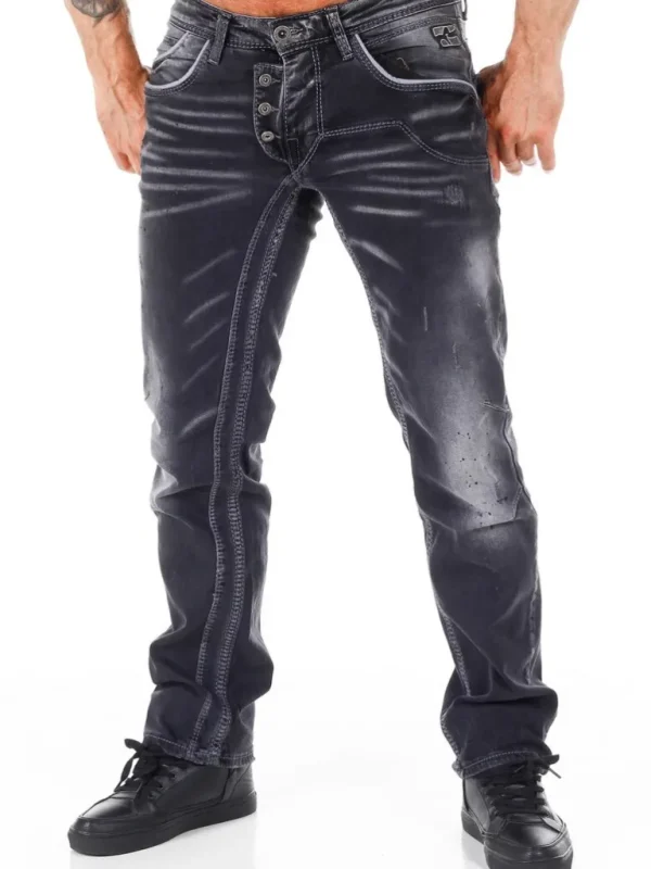 Atticus Jeans - Sort^Rusty Neal Hot