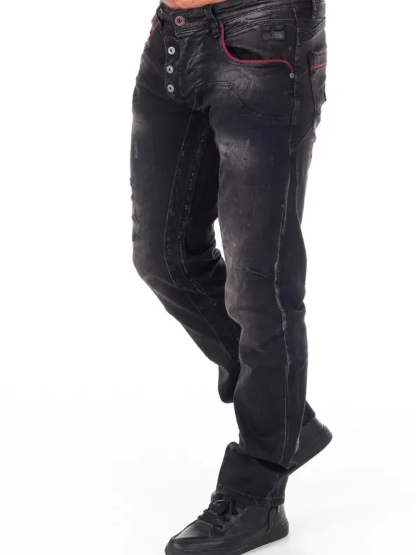 Atticus Jeans - Sort^Rusty Neal Fashion