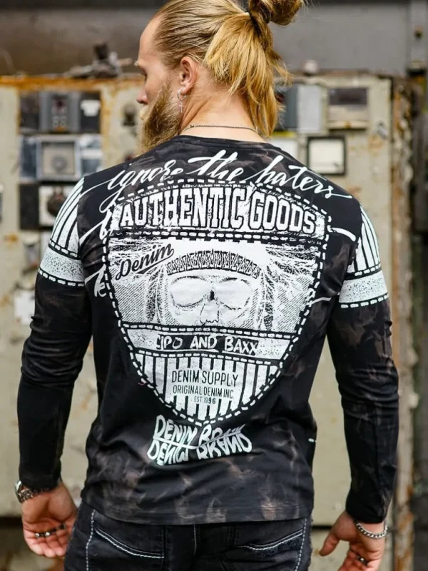 Authentic Longsleeve - Sort^Cipo & Baxx New