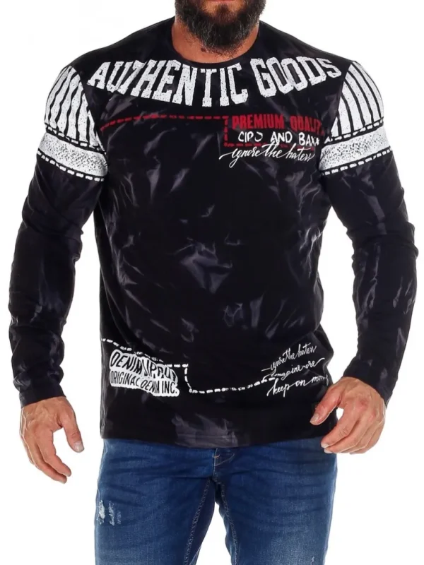 Authentic Longsleeve - Sort^Cipo & Baxx New