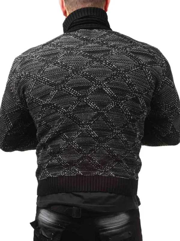 Balton Strikket Troje - Sort/Gra^Rusty Neal Hot