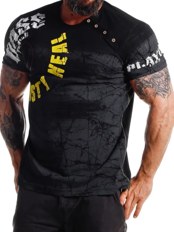 Base T-Shirt - Sort^Rusty Neal Discount