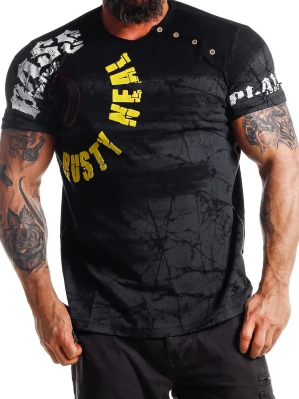 Base T-Shirt - Sort^Rusty Neal Discount