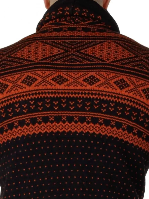 Benelli Strikket Troje - Sort/Orange^Carisma Flash Sale