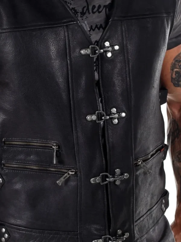 Biker D12 Skindvest - Sort^Dirty 12 Online