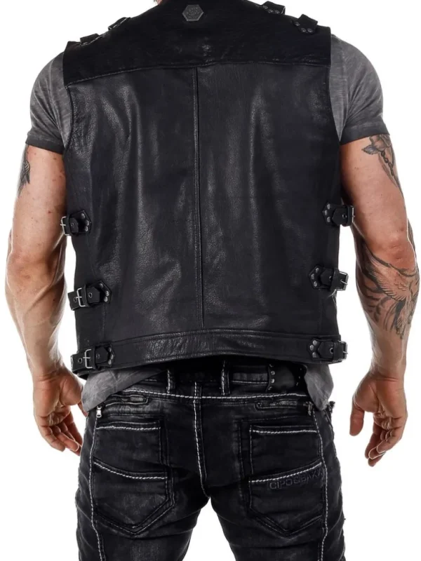 Biker D12 Skindvest - Sort^Dirty 12 Online