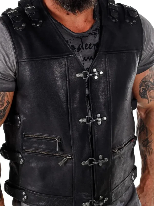 Biker D12 Skindvest - Sort^Dirty 12 Online