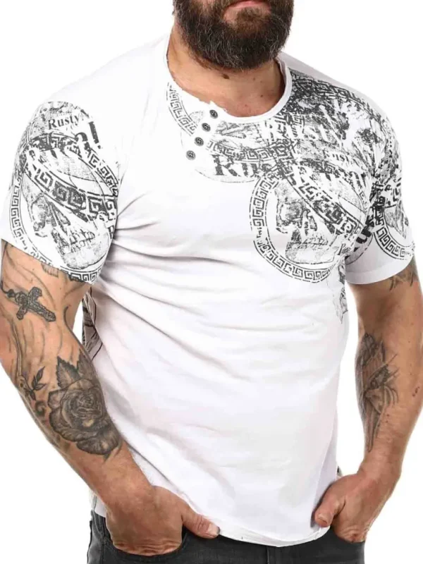 Blake T-Shirt - Hvid^Rusty Neal Best