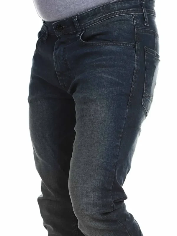 Raw Coated Jeans - Mellanbla^Blend Clearance