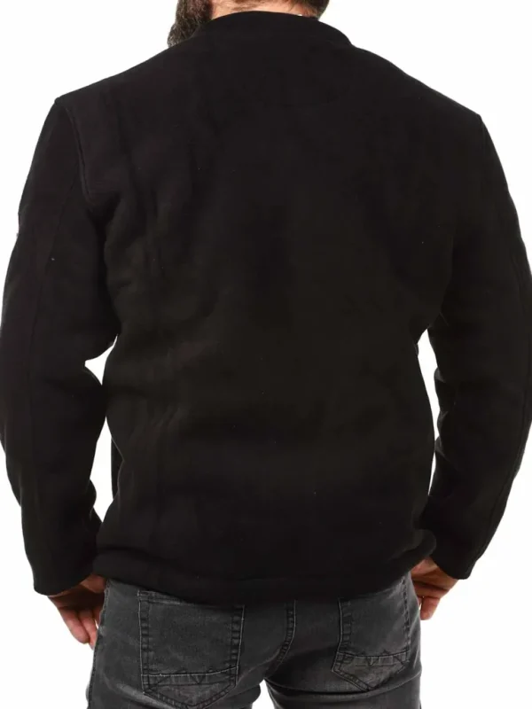 Bolt Geo Norway Fleecejakke - Sort^Geographical Norway Fashion