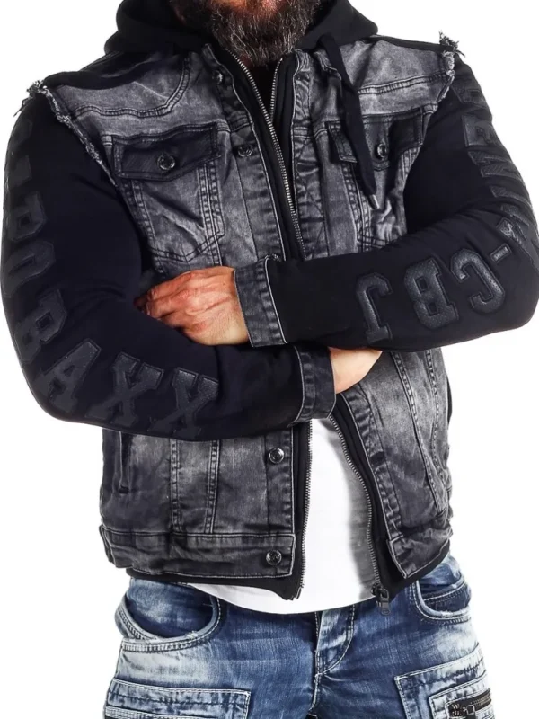 Boyd Jeansjakke - Sort^Cipo & Baxx Outlet