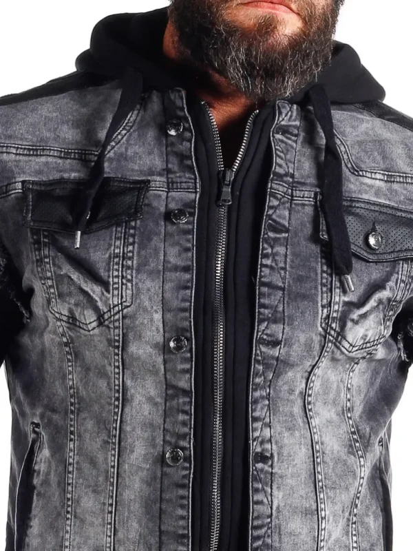 Boyd Jeansjakke - Sort^Cipo & Baxx Sale