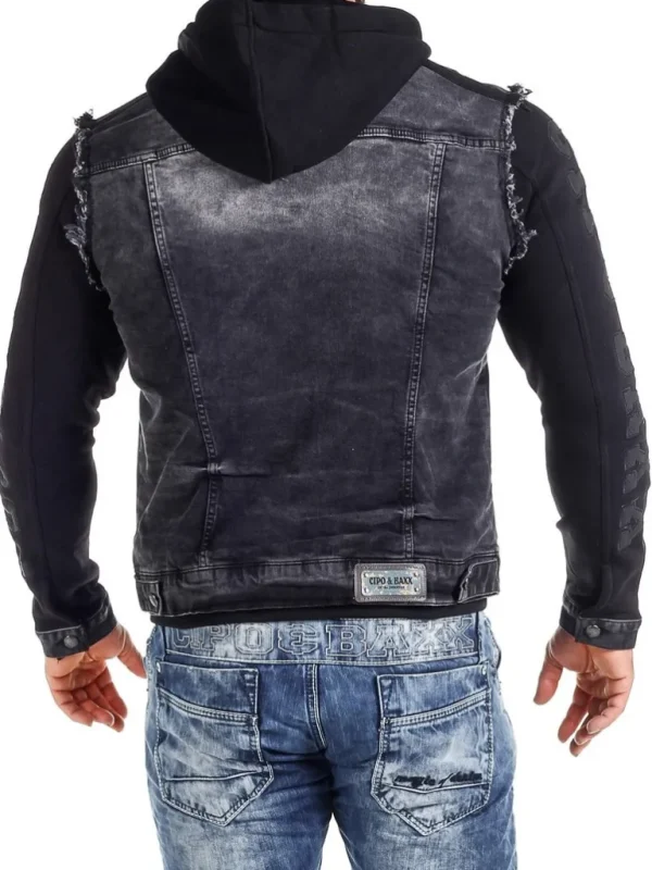 Boyd Jeansjakke - Sort^Cipo & Baxx Sale