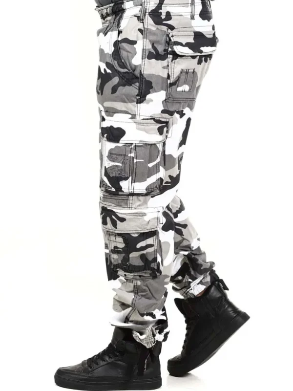 Pure Slim Fit Bukser - Hvid/Camo^Brandit Shop