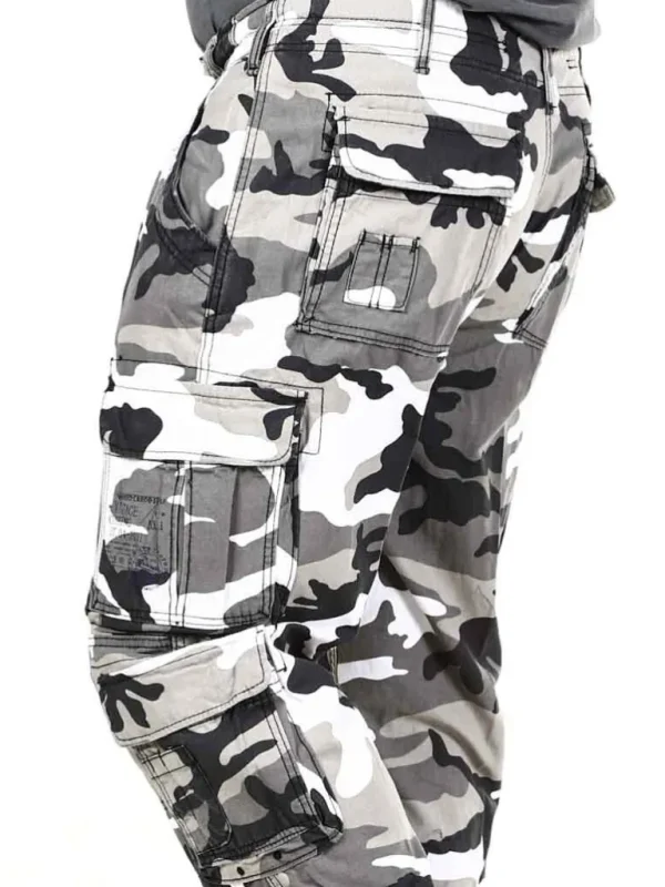 Pure Slim Fit Bukser - Hvid/Camo^Brandit Shop