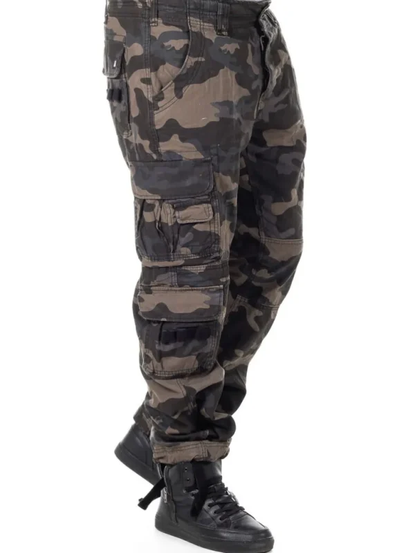 Pure Slim Fit Bukser - Dark Camo^Brandit Sale