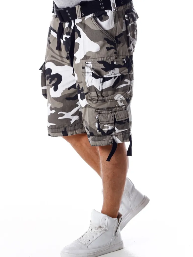 Savage Vintage Shorts - Hvid/Camo^Brandit Outlet