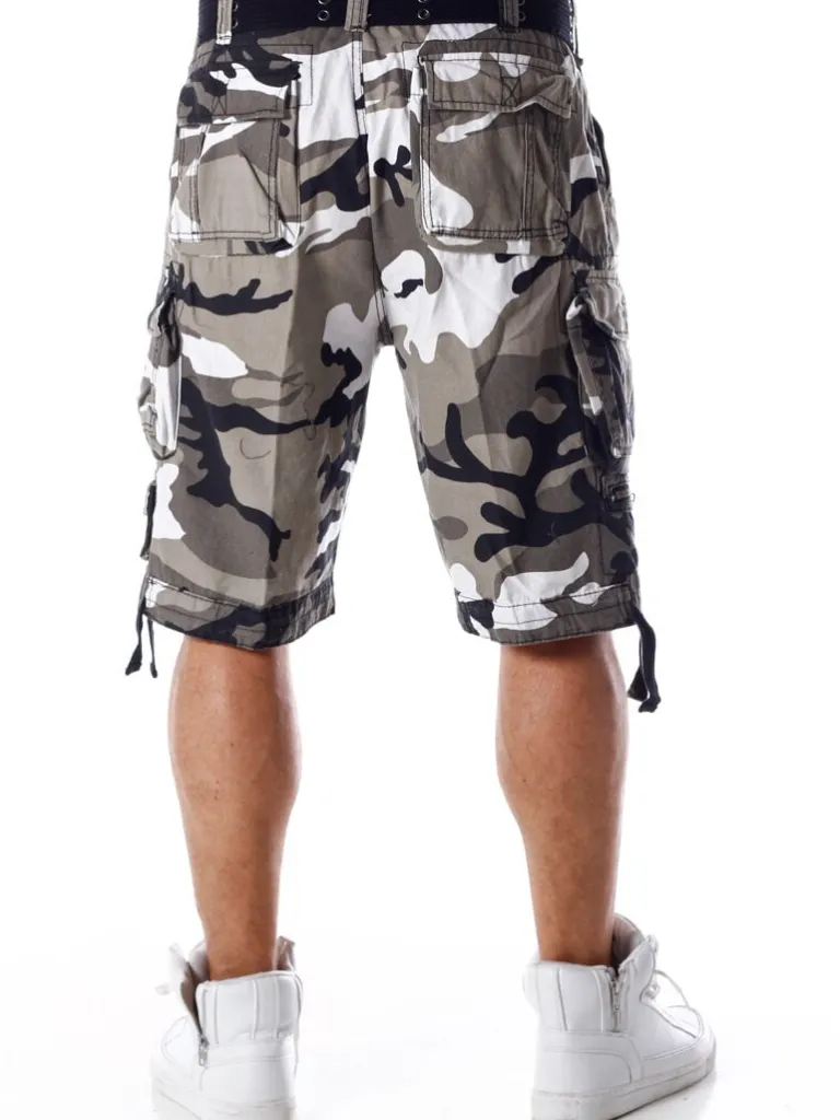Savage Vintage Shorts - Hvid/Camo^Brandit Outlet