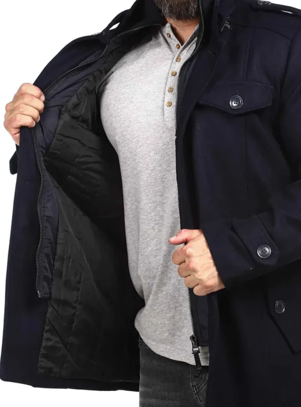 Brandon Vinterfrakke - Morkebla^Indicode Hot