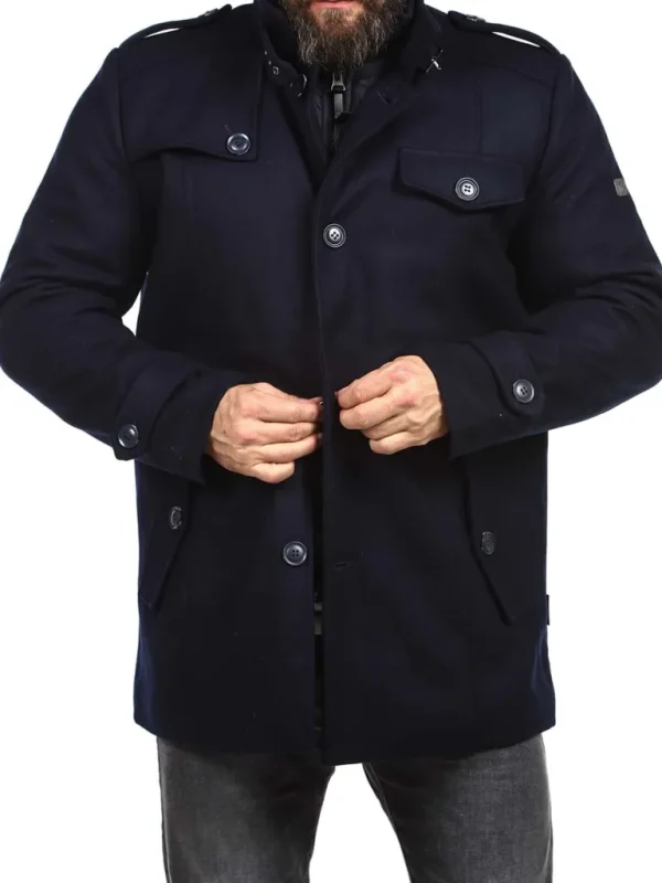 Brandon Vinterfrakke - Morkebla^Indicode Hot