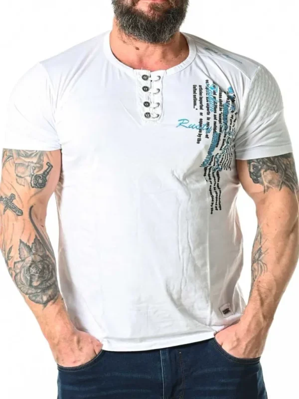 Ceylon T-Shirt - Hvid^Rusty Neal Cheap
