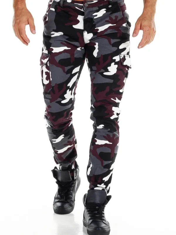 Column Camobyxor - Vinrod^Urban Classics Online