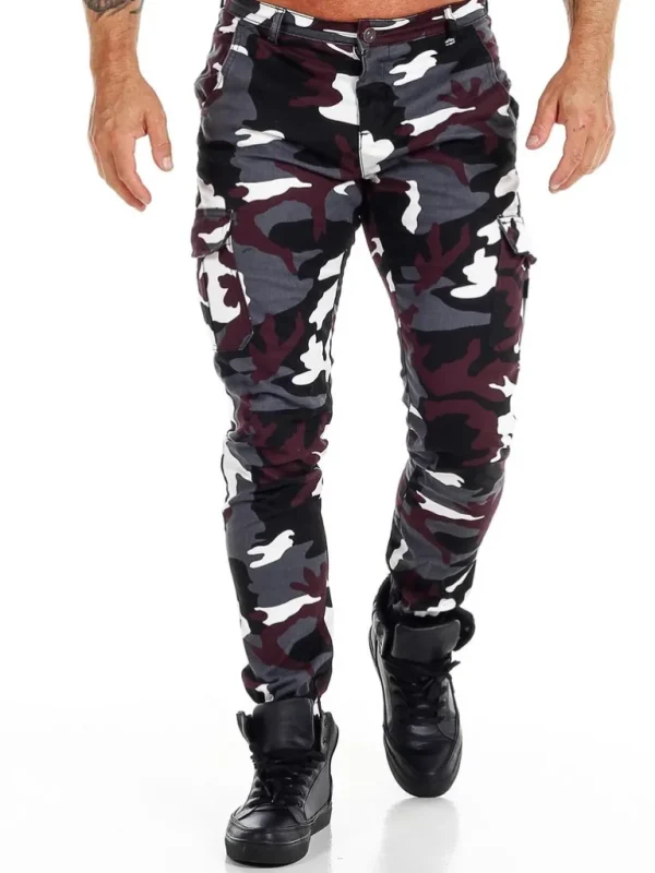 Column Camobyxor - Vinrod^Urban Classics Online