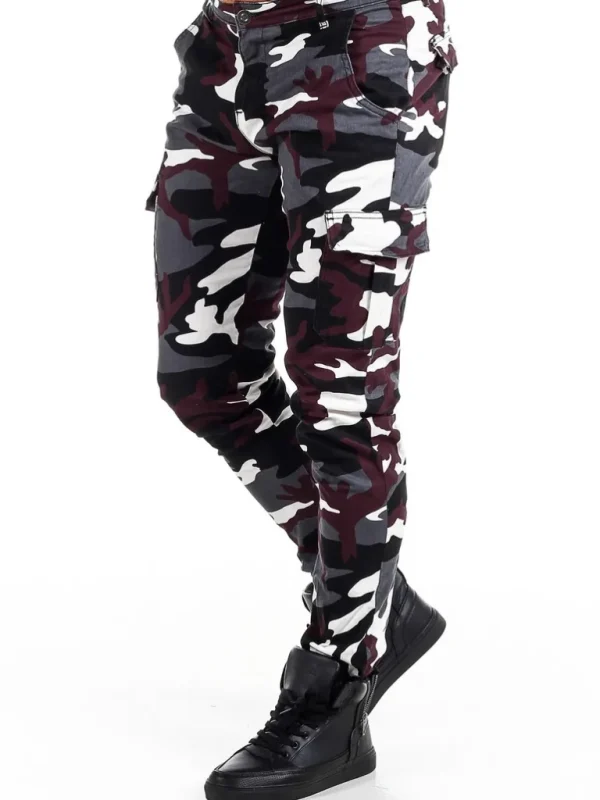 Column Camobyxor - Vinrod^Urban Classics Online