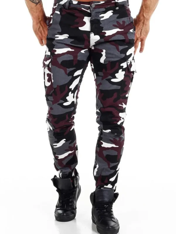 Column Camobyxor - Vinrod^Urban Classics Online