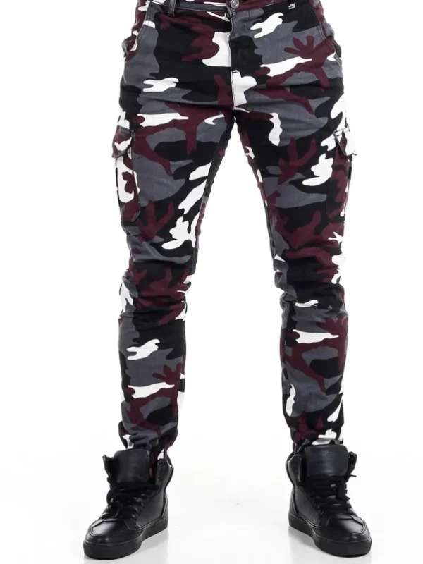 Column Camobyxor - Vinrod^Urban Classics Online