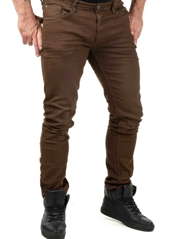 Damion Joggjeans - Morkebrun^Blend Cheap