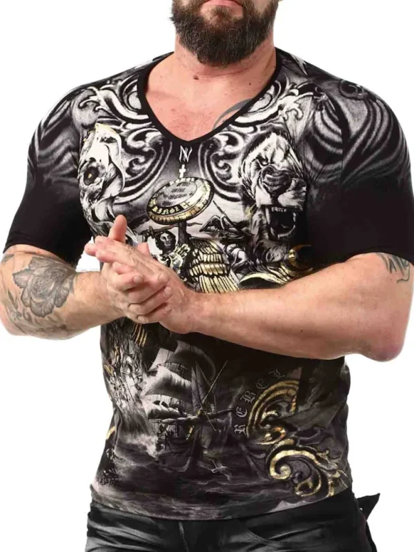 Deverat T-Shirt - Sort/Guld^Kingz Best