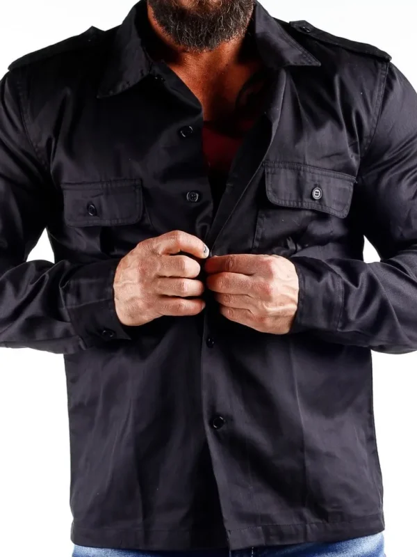 Docks Skjorte - Sort^Brandit Cheap