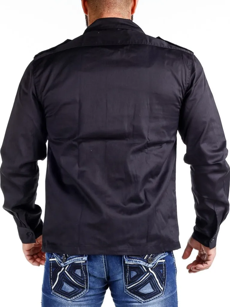 docks_skjorte__sort_6.webp Docks Skjorte - Sort^Brandit Cheap