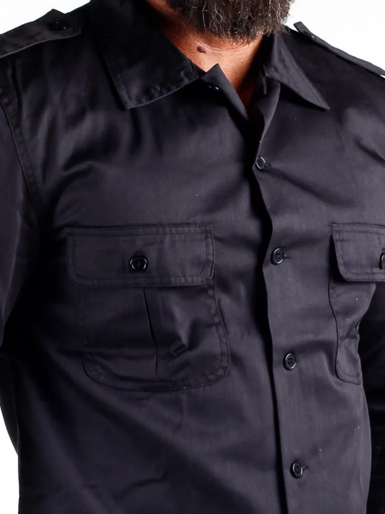 docks_skjorte__sort_9.webp Docks Skjorte - Sort^Brandit Cheap