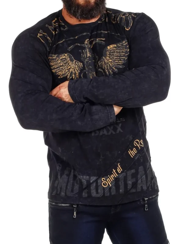 Eaglewings Longsleeve - Sort^Cipo & Baxx Discount
