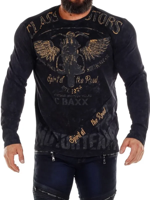 Eaglewings Longsleeve - Sort^Cipo & Baxx Discount