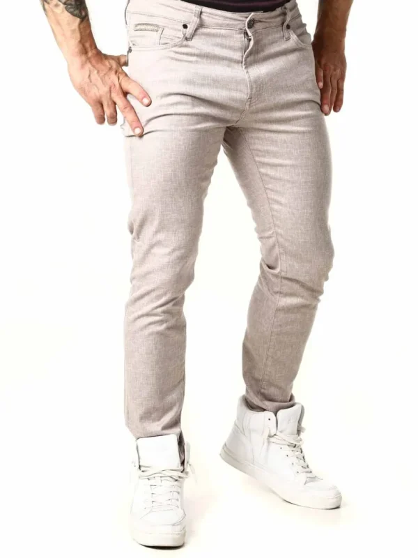 Emilion Bukser - Beige^Cipo & Baxx New