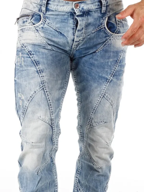 Ergon Jeans - Lyseblå^Cipo & Baxx Online