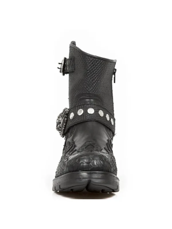 Flame New Rock Boots - Sort^New Rock Shoes Sale