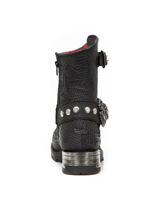 Flame New Rock Boots - Sort^New Rock Shoes Sale